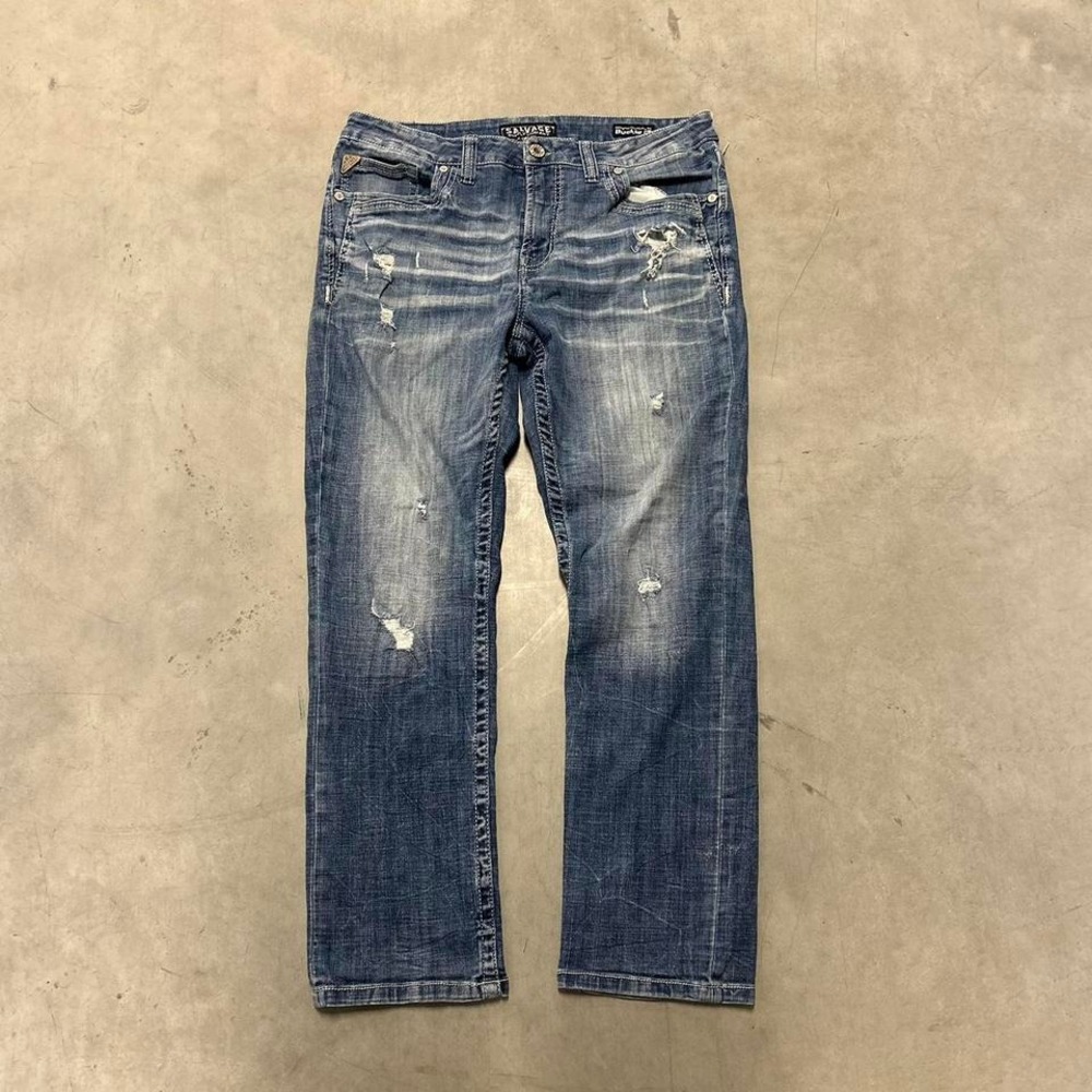 Y2K BKE Distressed Grunge‎ Style Jeans